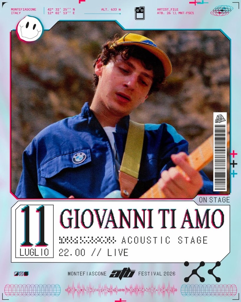 Giovanni Ti Amo all'ATB Festival